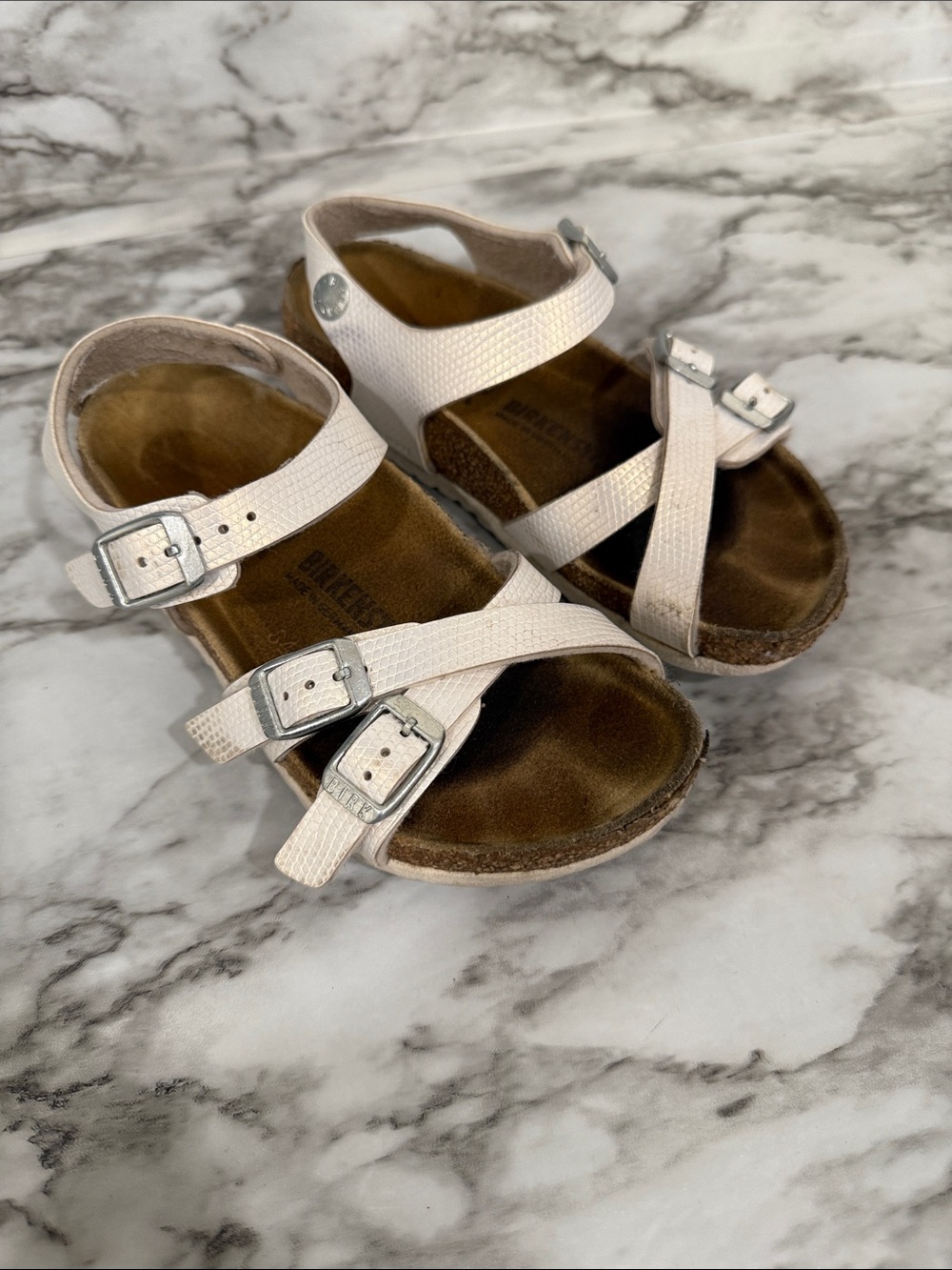 Birkenstock Rio White Sandals